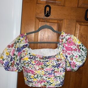 Lin Top in Pink & Yellow Multi Floral
ASTR the Label